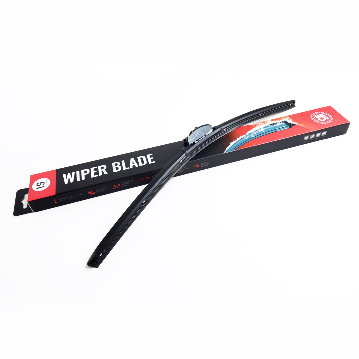 Multi clips beam windshield wiper blade fit all cars latest design BS855