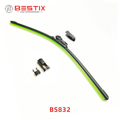 8 in One multi function flat windshield wiper blade competitive type BS832