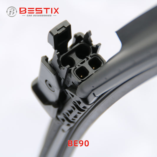 Premium Flat Wiper Benz W222 and Volvo XC60 Heated Water Spray Wiper BE90