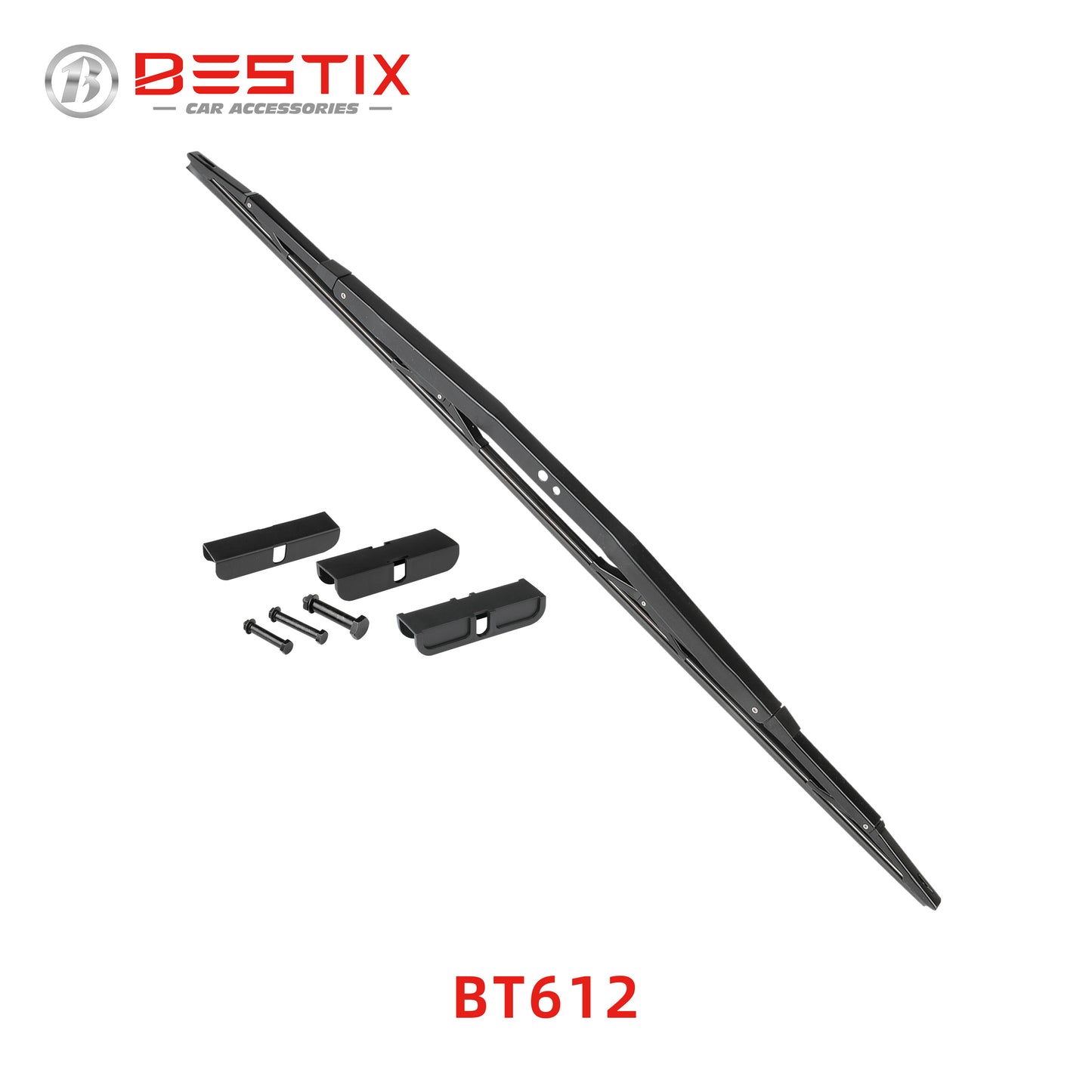 Heavy duty bus wiper blade with multi clips BT612