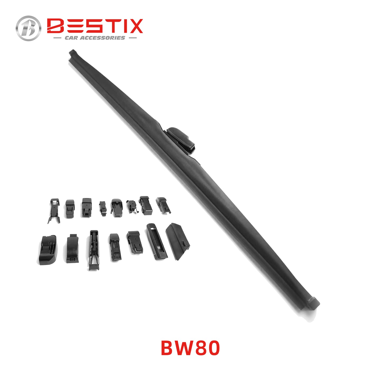 Winter wiper blade with multi adapters BW80